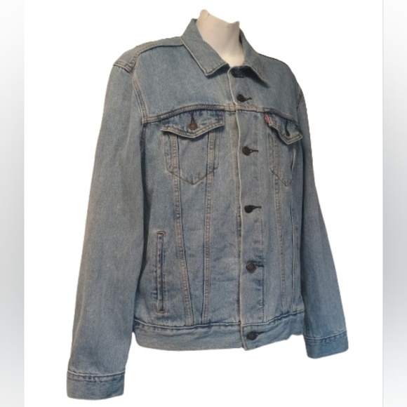 Levi's Strauss & Co Denim Men's Trucker Jacket 72334 100% Cotton Size:M - Picture 2 of 13
